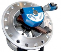 Portable Flange Facer with Internal Clamping 