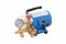 Electric pump for pressure test and for filling of solar installations